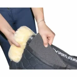 Outlet Amortisseur en mouton véritable avec inserts Amortisseurs De Dos