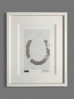 Clearance Art équestre - Fer à cheval Alsviatr - X Julie Barbeau Décorations