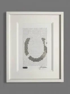 Clearance Art équestre - Fer à cheval Alsviatr - X Julie Barbeau Décorations