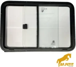 Discount Baie coulissante 600 x 400 - vitres coulissantes Pièces Détachées Van Et Camion