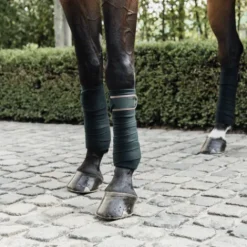 Bandes de polo avec bord cuir - Kentucky Bandages