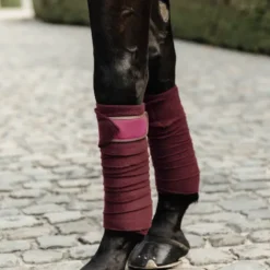 Bandes de polo avec bord cuir - Kentucky Bandages