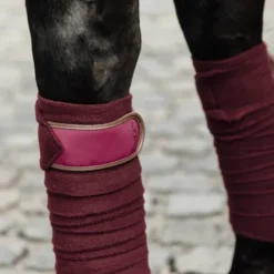 Bandes de polo avec bord cuir - Kentucky Bandages