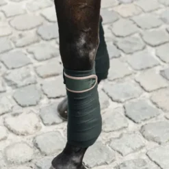 Bandes de polo avec bord cuir - Kentucky Bandages