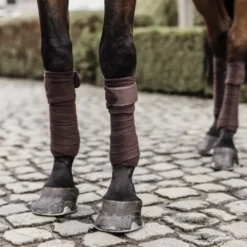 Bandes de polo avec bord cuir - Kentucky Bandages