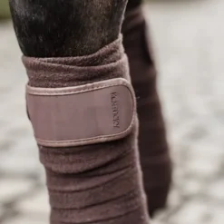Bandes de polo avec bord cuir - Kentucky Bandages