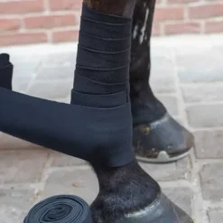 Sale Bandes néoprènes noires avec doublure polaire - Bandages