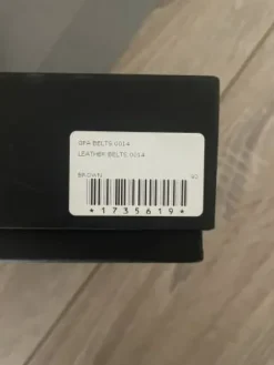 Sale Belle ceinture GPA, marron effet brossé, neuve Ceintures D'Équitation