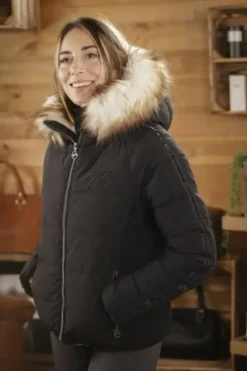Hot Blouson Louxy - Penelope Collection Femme Tenue D'Équitation Femme·Parka, Blouson, Doudoune