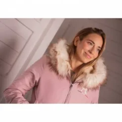 Outlet Blouson Lyon - - Style moderne et confort Femme Tenue D'Équitation Femme·Parka, Blouson, Doudoune