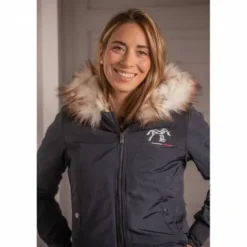Outlet Blouson Lyon - - Style moderne et confort Femme Tenue D'Équitation Femme·Parka, Blouson, Doudoune