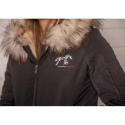Outlet Blouson Lyon - - Style moderne et confort Femme Tenue D'Équitation Femme·Parka, Blouson, Doudoune