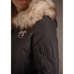 Outlet Blouson Lyon - - Style moderne et confort Femme Tenue D'Équitation Femme·Parka, Blouson, Doudoune