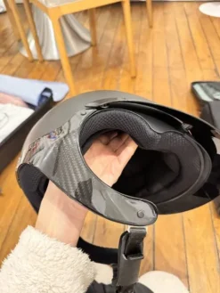 Hot Bombe Gravity XP Mat + visière large b Protections De Tête·Casques D'équitation