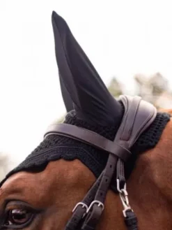 Outlet Bonnet anti bruit Swarovski Full Noir - Bonnets|Bonnet Cheval