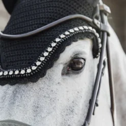 Clearance Bonnet Anti-Bruit Wellington Big Stone & Pearl Soundless - Kentucky Bonnets|Bonnet Cheval