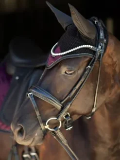 Clearance Bonnet anti-mouches Modern Purple Night - Bonnets|Bonnet Cheval