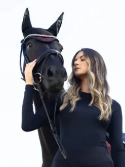 Clearance Bonnet anti-mouches Modern Purple Night - Bonnets|Bonnet Cheval