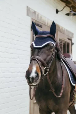 Bonnet anti-mouches Wellington Plaited Cord - Kentucky Bonnets|Bonnet Cheval