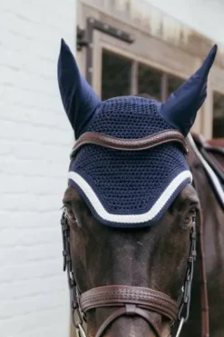 Bonnet anti-mouches Wellington Plaited Cord - Kentucky Bonnets|Bonnet Cheval