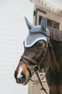 Bonnet anti-mouches Wellington Plaited Cord - Kentucky Bonnets|Bonnet Cheval