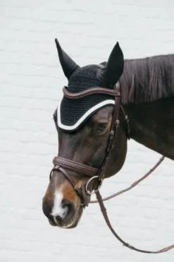 Bonnet anti-mouches Wellington Plaited Cord - Kentucky Bonnets|Bonnet Cheval