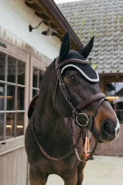 Bonnet anti-mouches Wellington Plaited Cord - Kentucky Bonnets|Bonnet Cheval