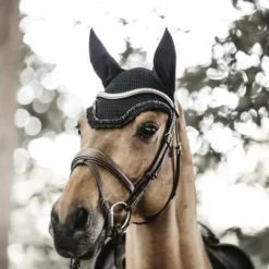 Best Bonnet anti-mouches Wellington Stone and Pearl - Kentucky Bonnets|Bonnet Cheval