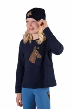 Discount Bonnet enfant Mia - - Doublé polaire Bonnets Et Écharpes D'Équitation