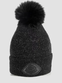 Hot Bonnet Lurex et pompom Bonnets Et Écharpes D'Équitation