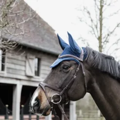 New Bonnet Wellington Basic Velvet Marine - Kentucky Bonnets|Bonnet Cheval