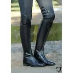 Clearance Bottes cuir croco Sarah - Femme Bottes Et Boots·Bottes D'équitation|Tenue D'Équitation Femme·Bottes Et Boots