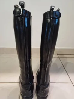 bottes cuir noires 38 Femme Bottes Et Boots·Bottes D'équitation|Tenue D'Équitation Femme·Bottes Et Boots