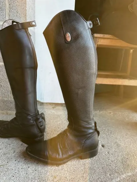 Bottes DeNiro tricolore Femme Bottes Et Boots·Bottes D'équitation|Tenue D'Équitation Homme·Bottes Et Boots