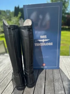 New Bottes d'équitation - De Niro - Tricolore Femme Bottes Et Boots·Bottes D'équitation|Tenue D'Équitation Homme·Bottes Et Boots