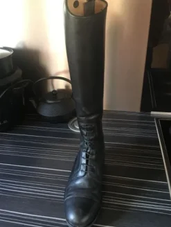 Clearance Bottes en cuir italien Bottes Et Boots·Bottes D'équitation