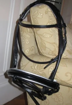 Clearance idon cuir rond argent EquiT Bridons Et Brides·Bridon Licol|Bridons Et Brides·Bridon Cuir