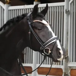 Bridon FLEUR cuir rond - Bridons Et Brides·Bridon Licol|Bridons Et Brides·Bridon Cuir