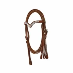 New Bridon Lta Western avec Finitions argentées Bridons Western