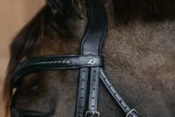 Online Bridon muserolle pull back tressée - Dy'on Bridons Et Brides·Bridon Cuir