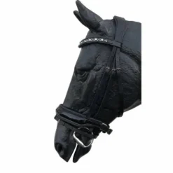 Outlet Bridon Rebelle avec muserolle combinée large et vernie - Bridons Et Brides·Bridon Cuir