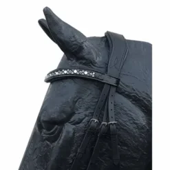 Outlet Bridon Rebelle avec muserolle combinée large et vernie - Bridons Et Brides·Bridon Cuir