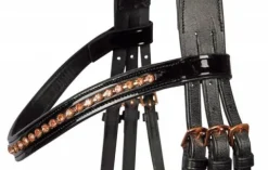 New Bridon Rosegold Chique - Harry's Horse Bridons Et Brides·Bridon Cuir
