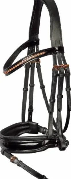 New Bridon Rosegold Chique - Harry's Horse Bridons Et Brides·Bridon Cuir