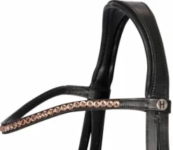 Bridon Rosegold Wide - Harry's Horse Bridons Et Brides·Bridon Cuir