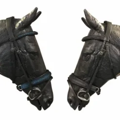 Hot Bridon Shiny avec frontal et muserolle en crystal fabric - Bridons Et Brides·Bridon Cuir