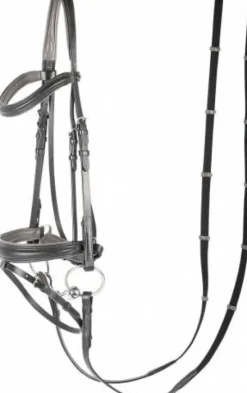 Hot Bridon Soft - HARRY'S HORSE - Muserolle pull-back Bridons Et Brides·Bridon Cuir