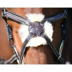 Best Bridon Wednesday muserolle combinée - Collection Week - Jump'in Bridons Et Brides·Bridon Cuir