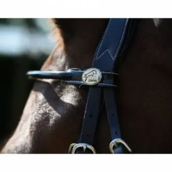 Best Bridon Wednesday muserolle combinée - Collection Week - Jump'in Bridons Et Brides·Bridon Cuir