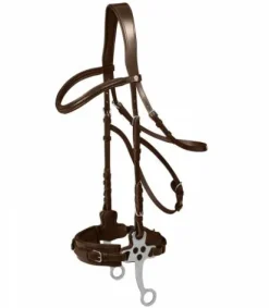 New Bridon X-Line Hackamore sans mors Bridons Et Brides·Filet Sans Mors|Bridons Et Brides·Bridon Cuir